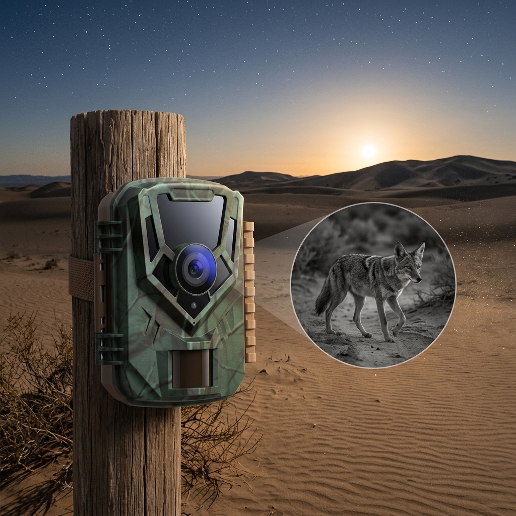 Coyote Watching On Desert Trails