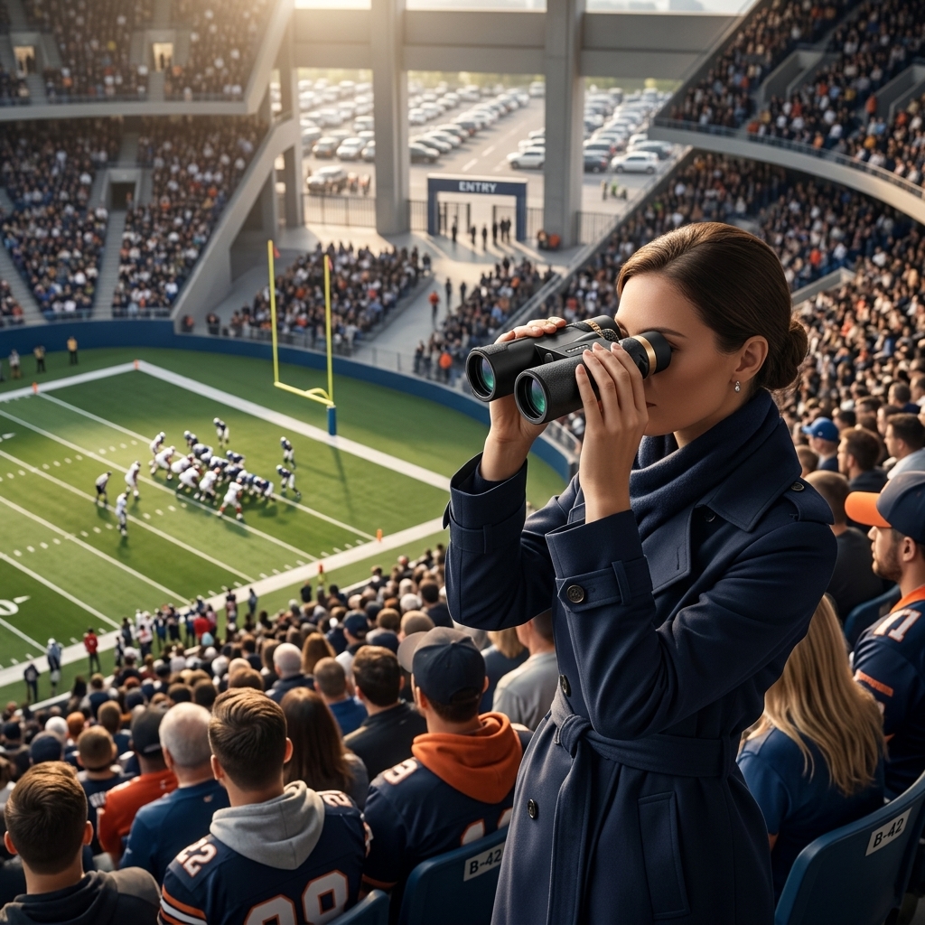Watching The Goal Line Action