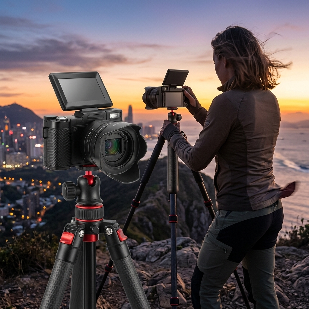 Cliffside Skyline Sunset Shots