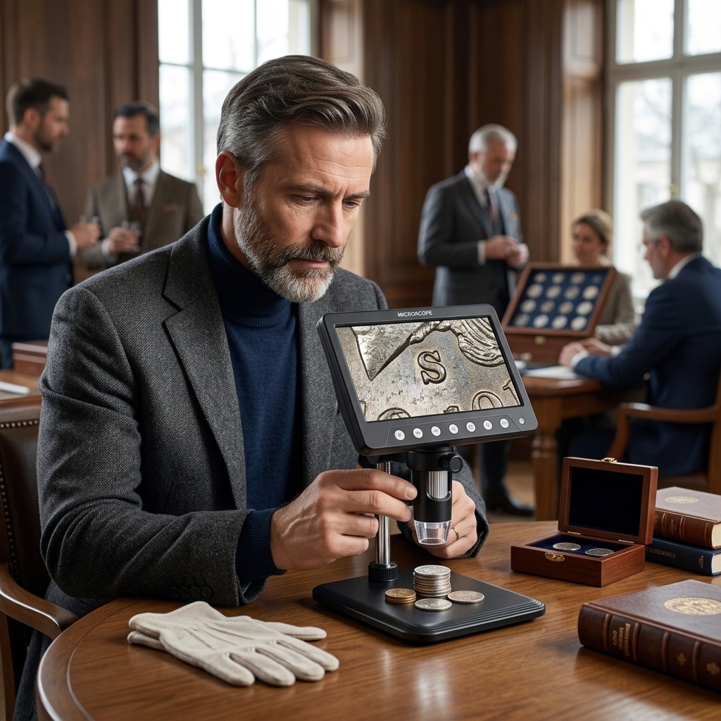 Checking Rare Coin Details