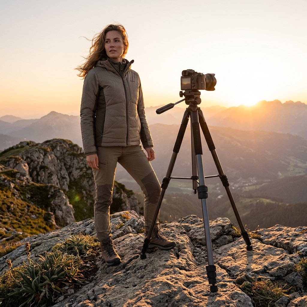 Sunrise Portraits On A Ridge