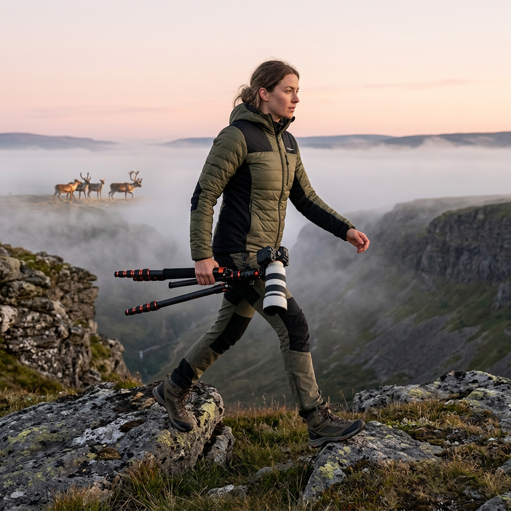 Dawn Animal Tracking Shots