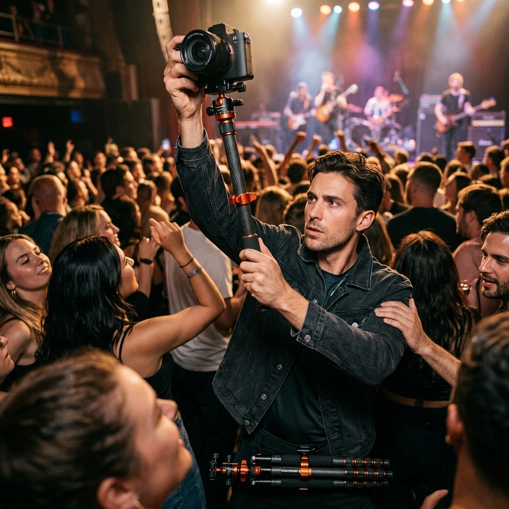 Crowded Venue Camera Swaps