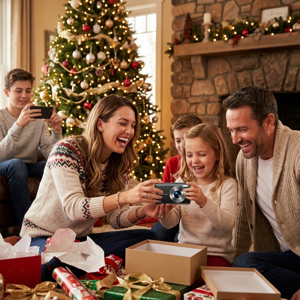 Christmas Morning Gift Reactions