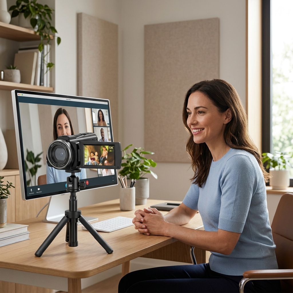 Remote Work Calls At Home