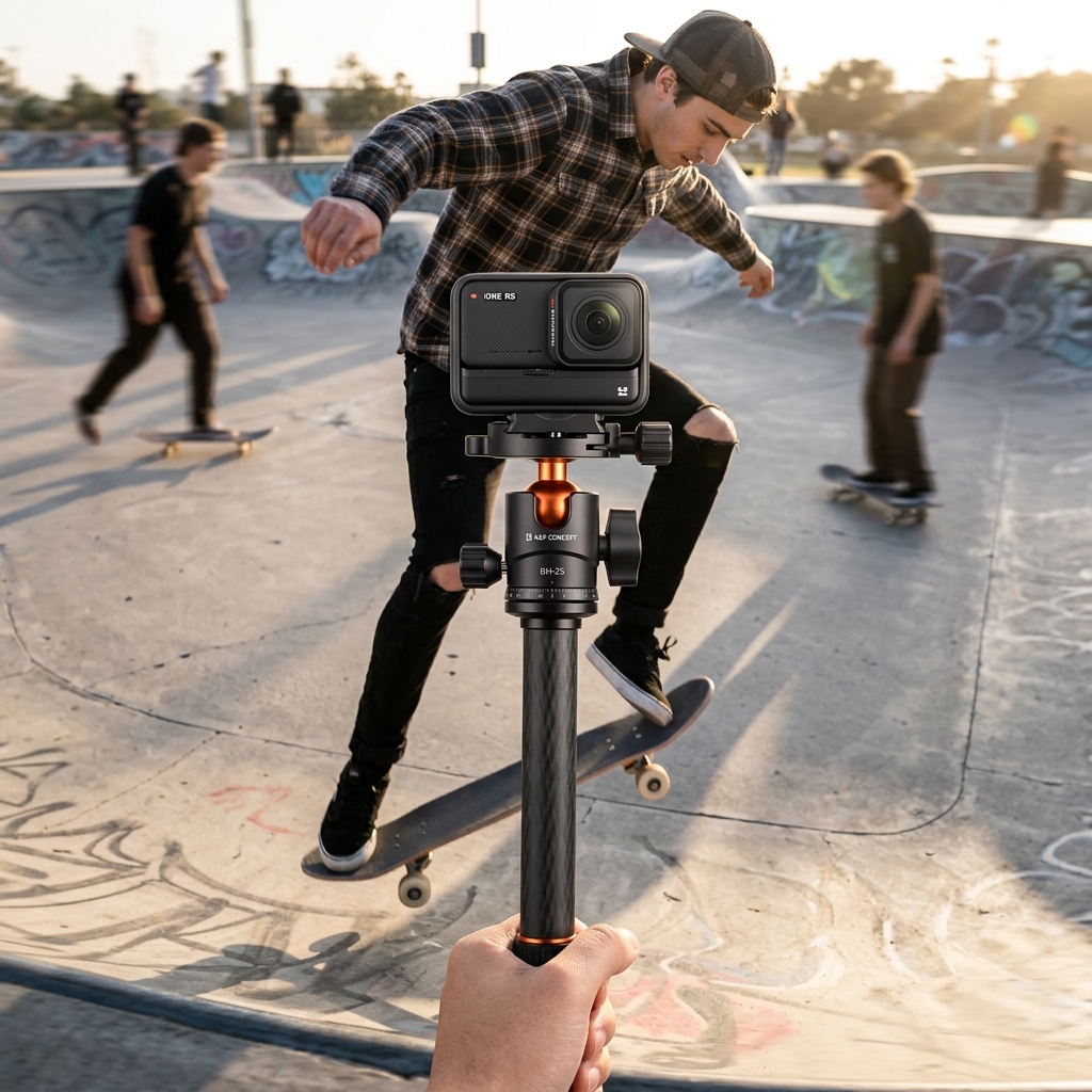 Skate Track Trick Follow