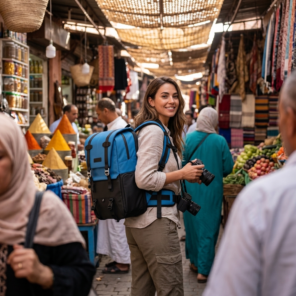 Exploring City Markets With A Camera