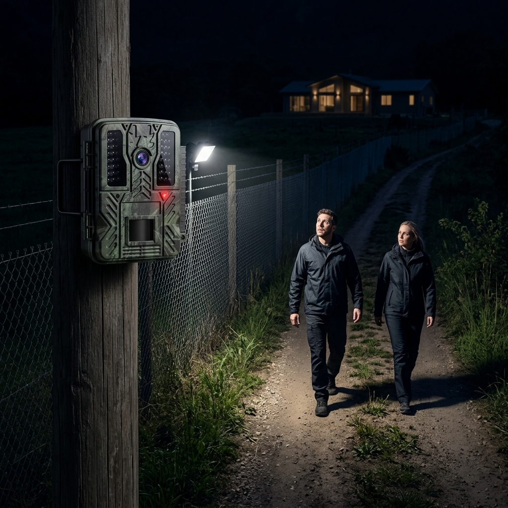 Fence Line Alerts After Dark