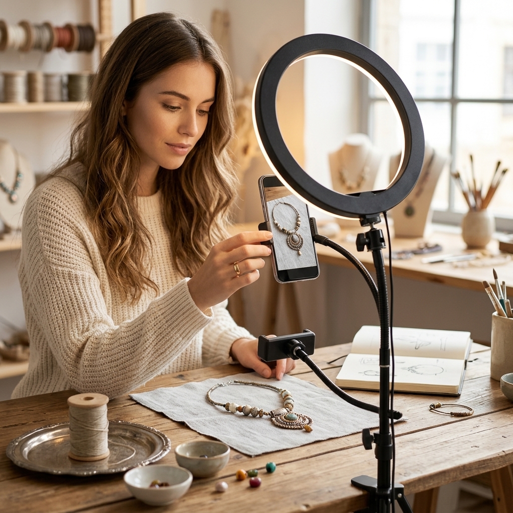 Shooting Handmade Jewelry Listings