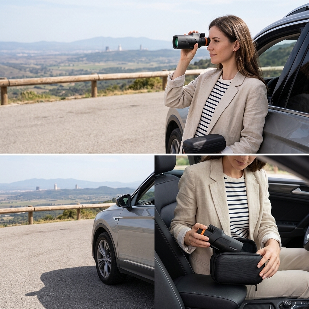 Roadside Scenic Pull-Off Stops