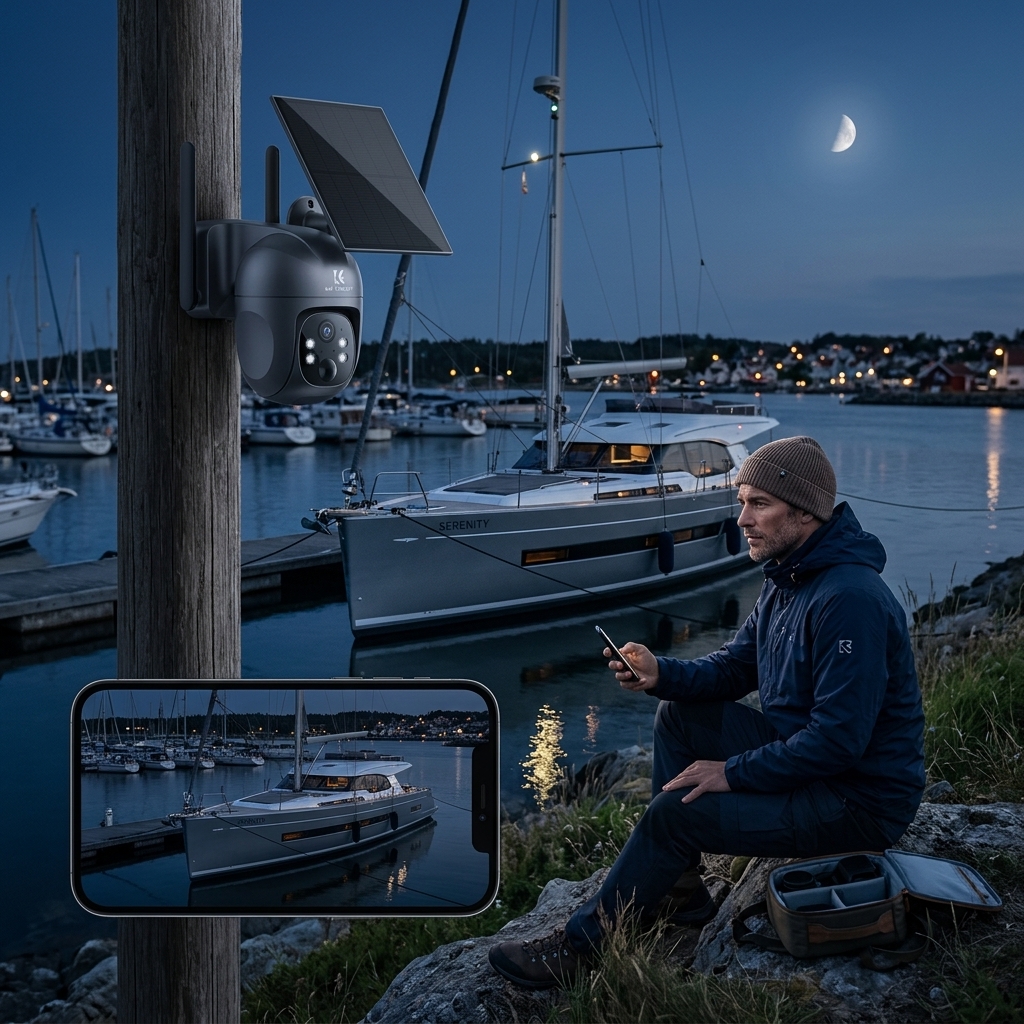 Watching A Moored Boat Overnight