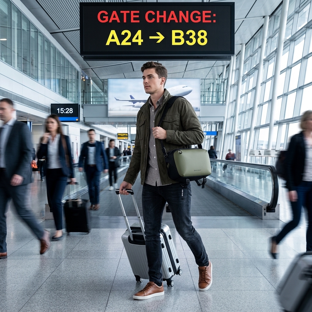Airport Gate Changes Fast