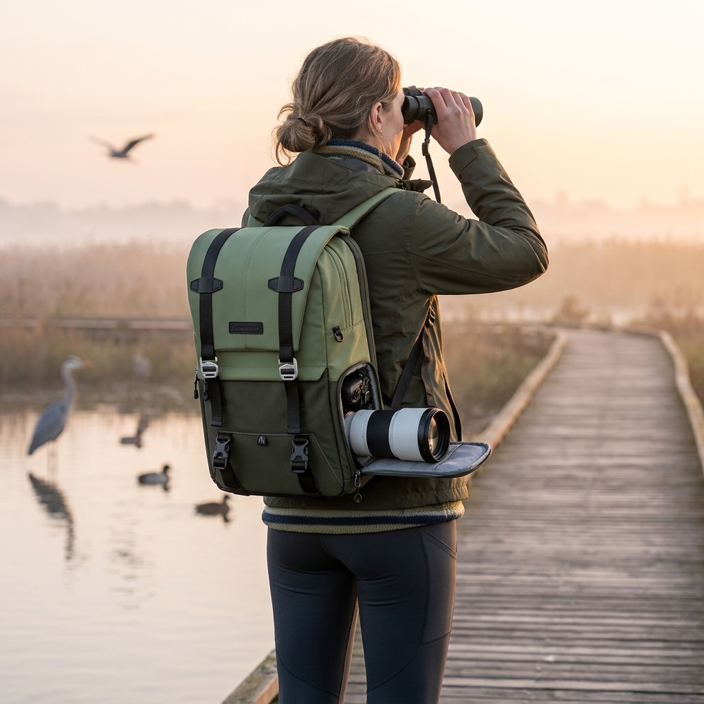 Birdwatching At First Light