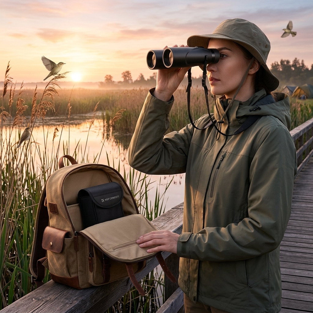 Spotting Warblers At Sunrise