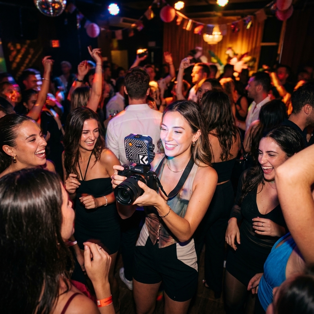 Crowded Dance Floor Clips