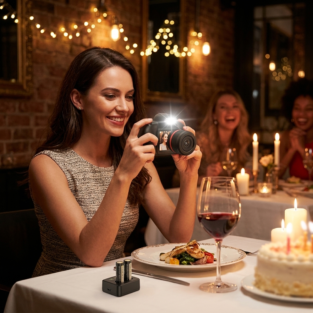 Candlelit Birthday Dinner Photos