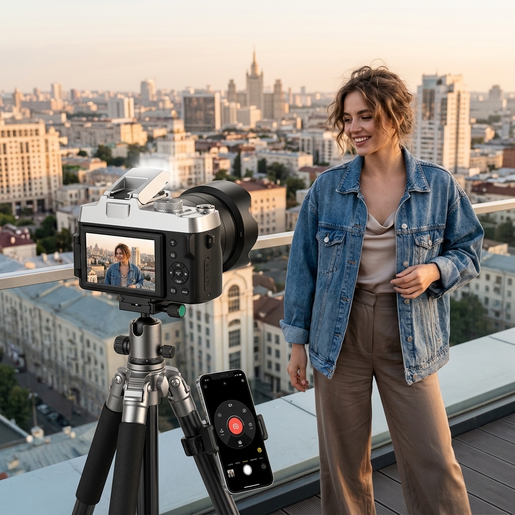 Rooftop Self Portrait Session