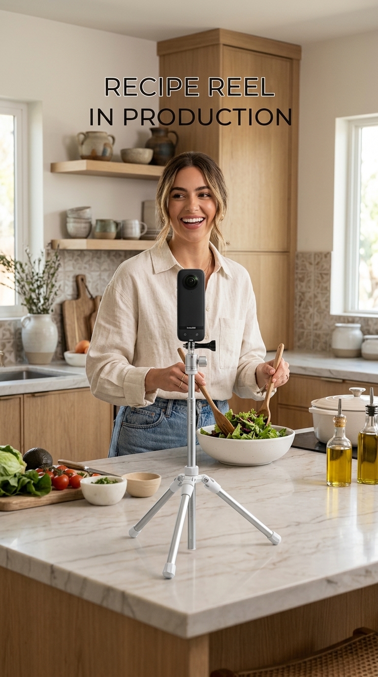 Kitchen Recipe Reel Shoot
