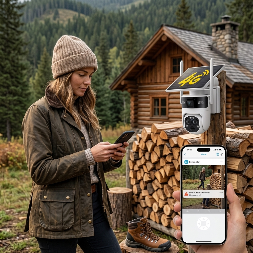 Woodpile Alerts At The Cabin