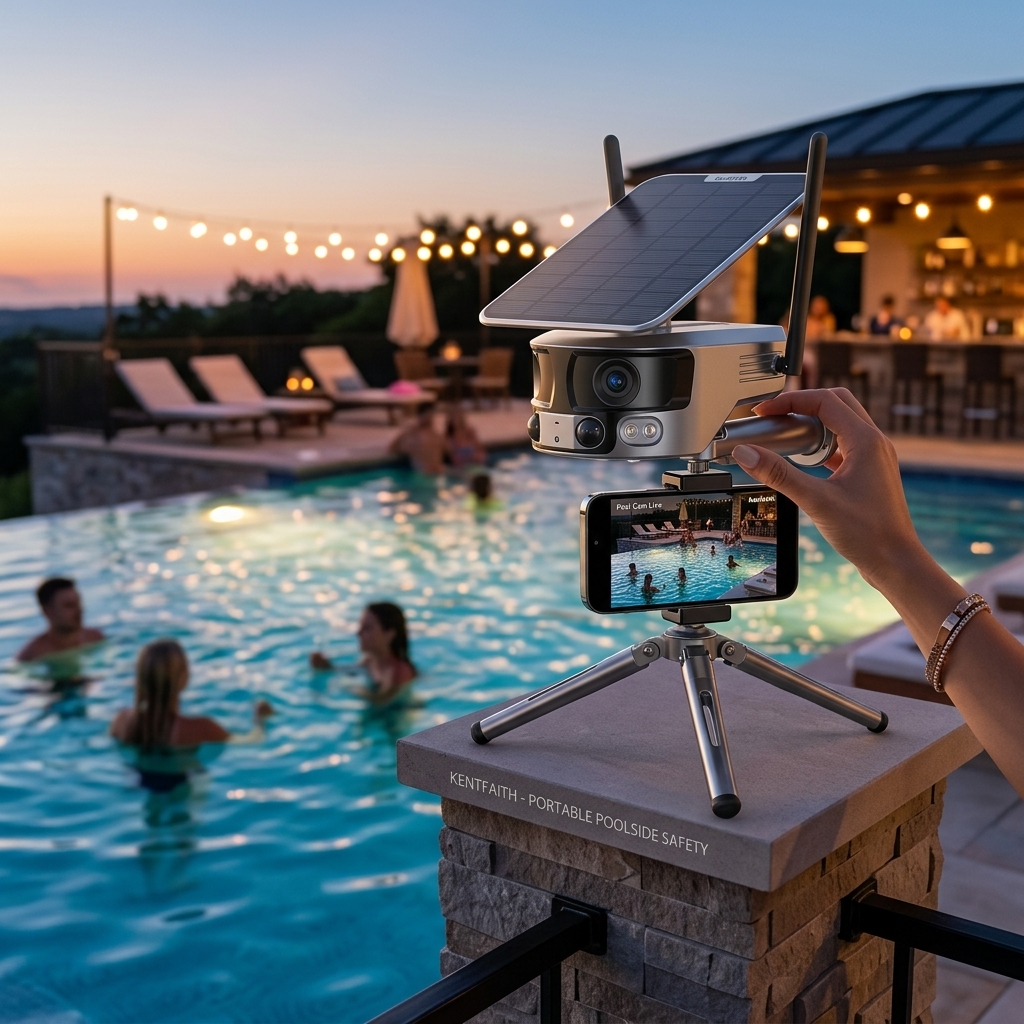 Poolside Safety After Sunset