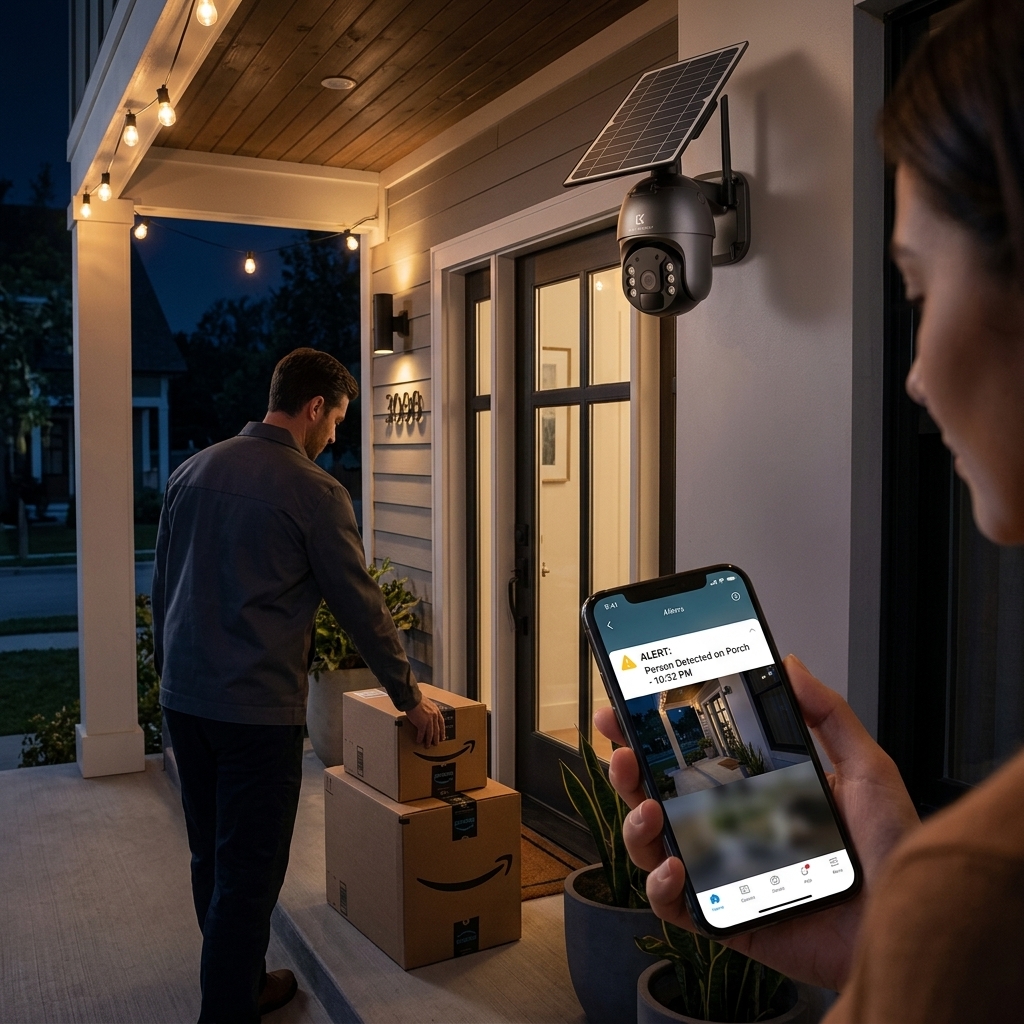 Porch Deliveries After Dark