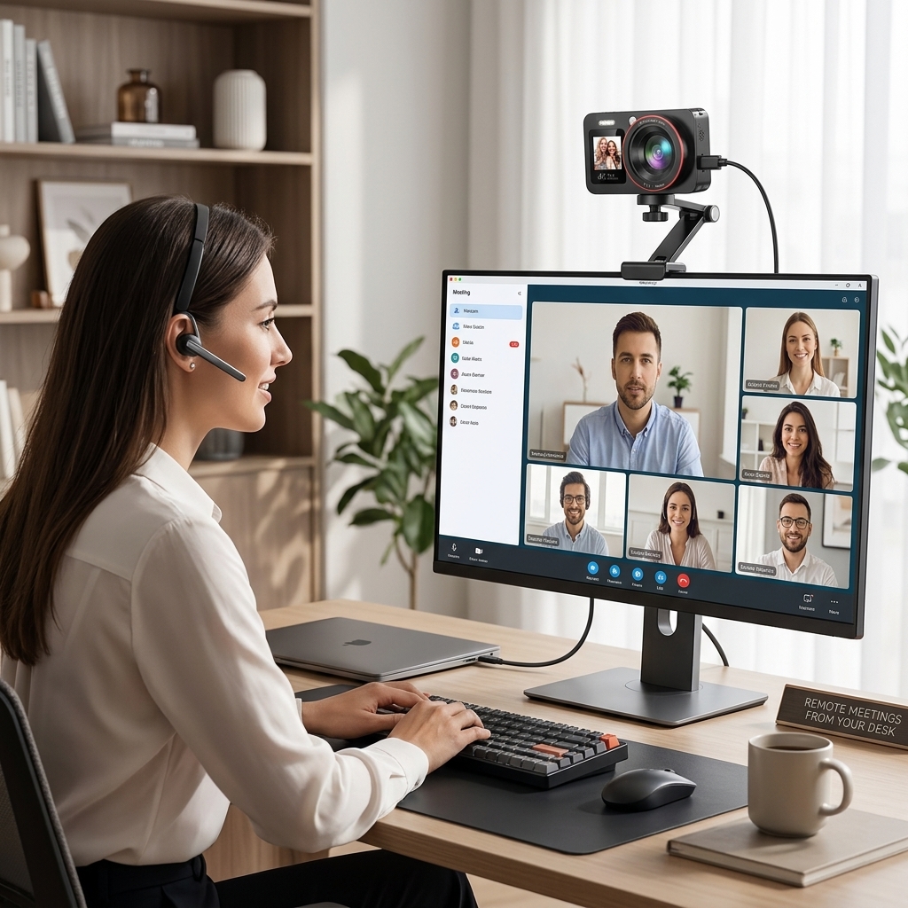 Remote Meetings From Your Desk