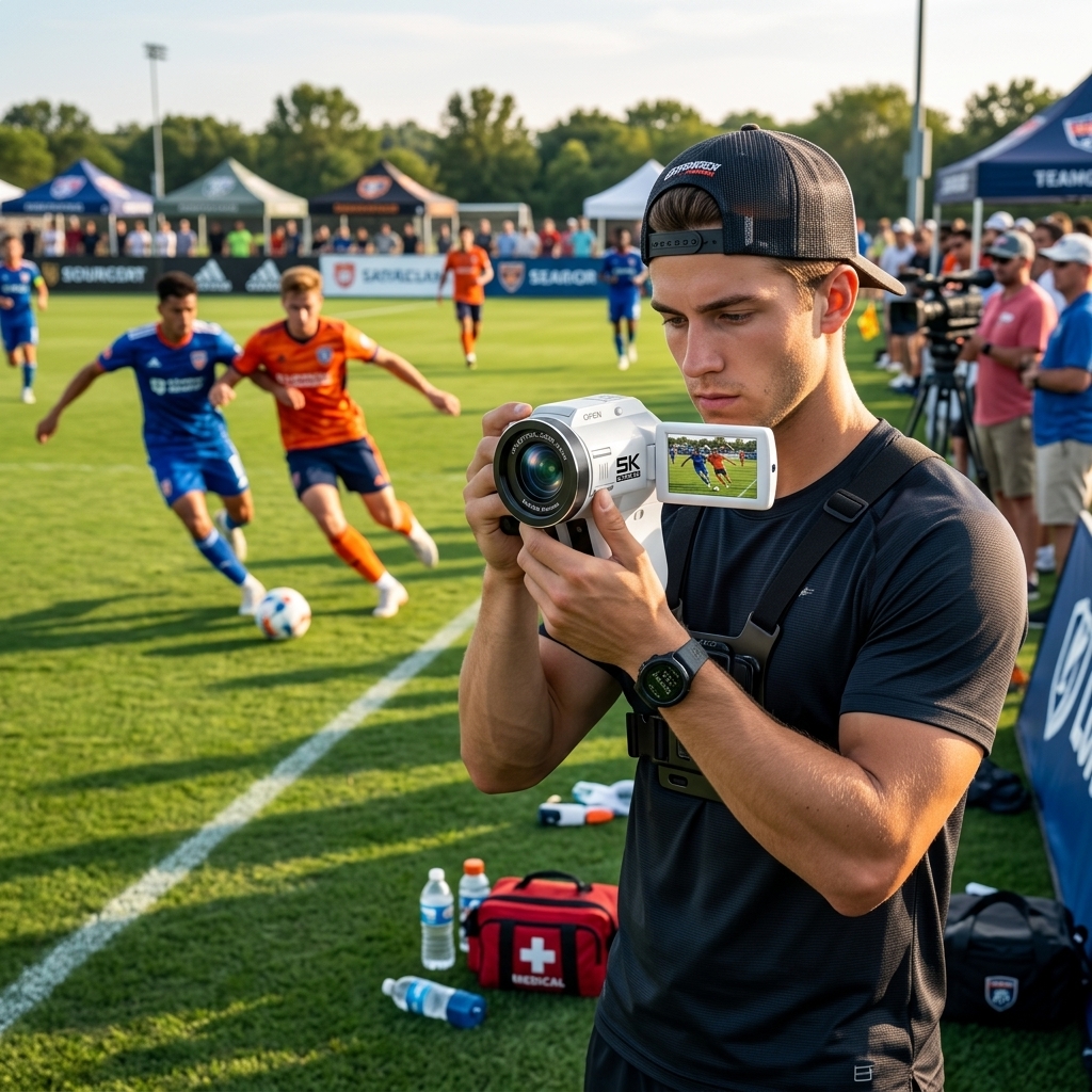 Sideline Recording At Weekend Tournament
