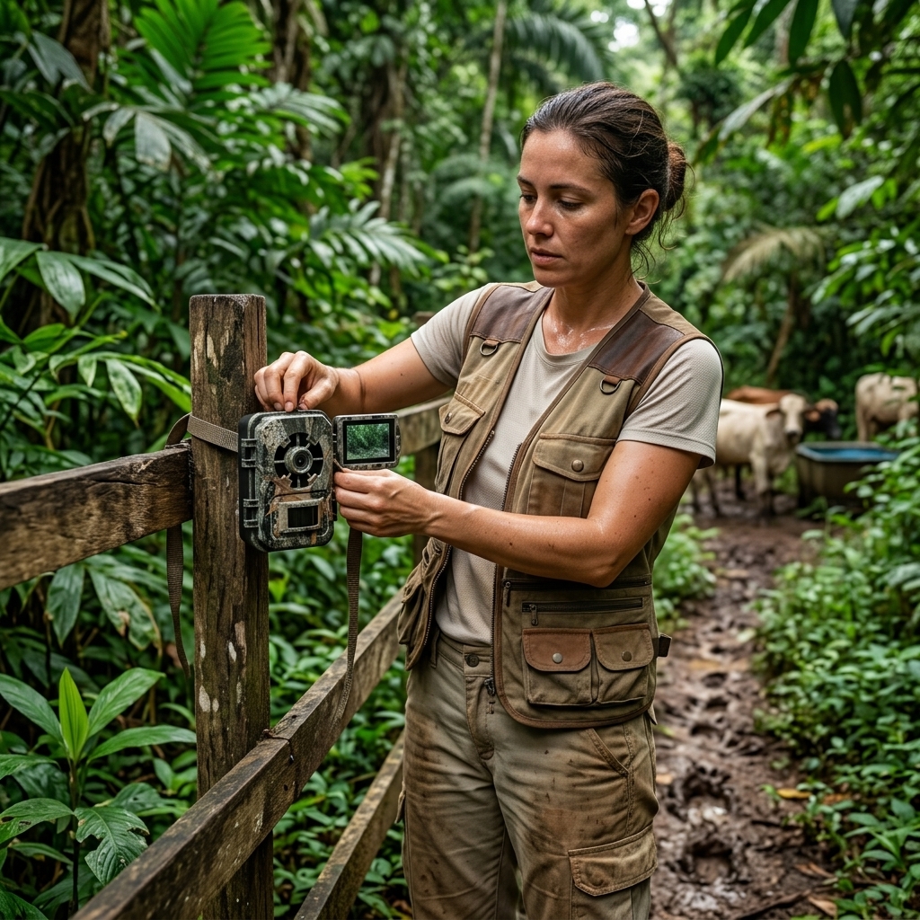 Monitoring Fence Lines In Jungle Heat