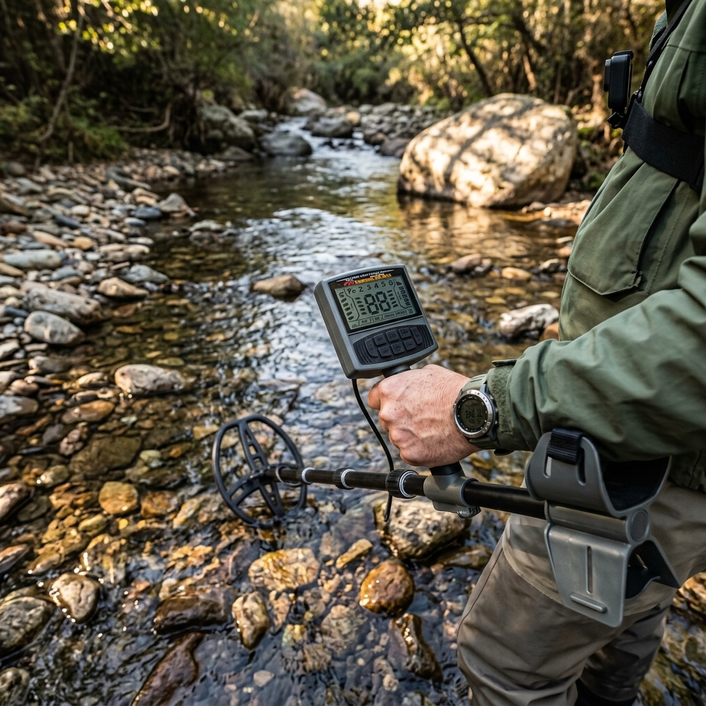 Scanning Rocky Stream Bends