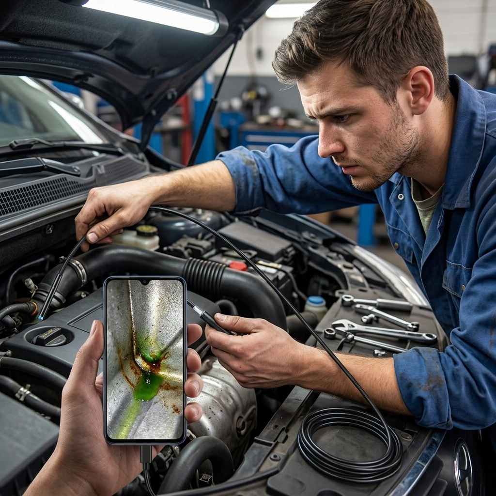 Hidden Coolant Leak Search
