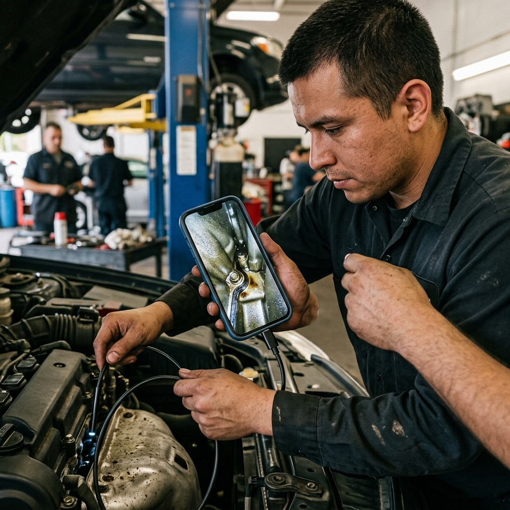 Finding An Engine Oil Leak