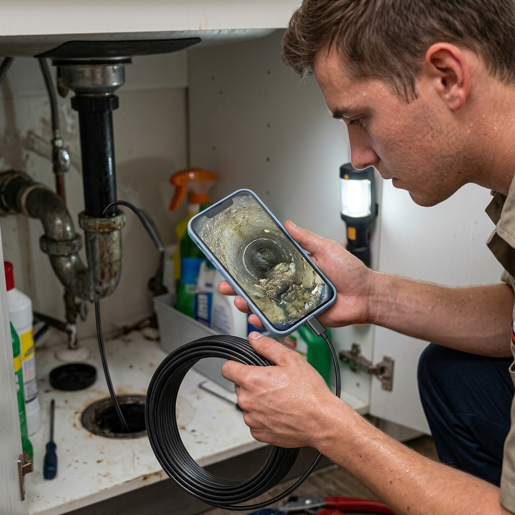 Locating A Sink Drain Blockage