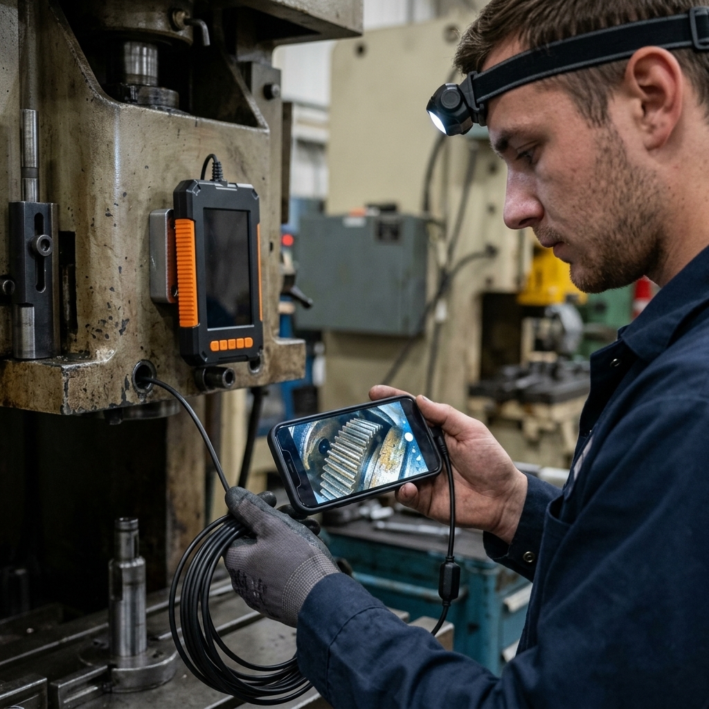 Gear Check During Plant Shutdown