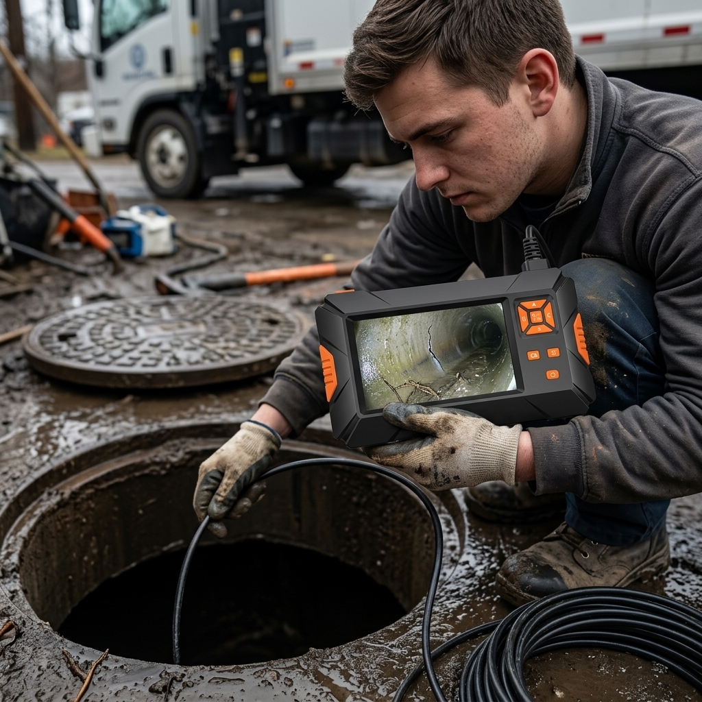 Finding Damage In A Sewer Line